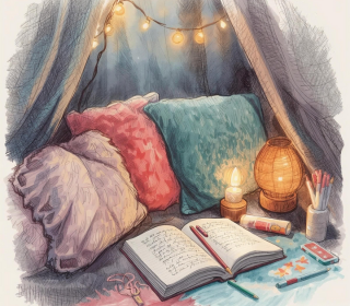 Finding Calm: Crafting Safe Spaces for Expression